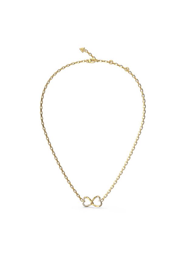 Guess Naszyjnik JUBN04 616JW Złoty. Materiał: metalowe. Kolor: złoty