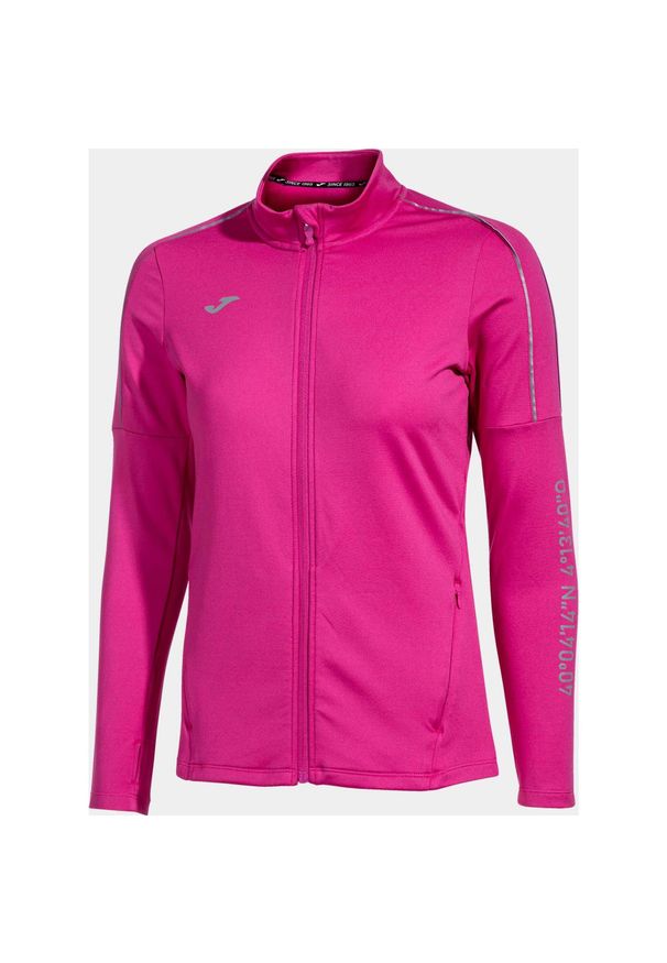 Bluza do biegania damska Joma R-City Full Zip. Kolor: różowy. Sport: bieganie