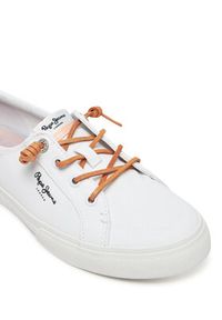 Pepe Jeans Tenisówki Kenton Block W PLS31590 Biały. Kolor: biały. Materiał: materiał #3