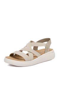 Remonte Sandały CEO-D3L52-60 Beżowy. Kolor: beżowy. Materiał: materiał #5