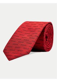 Hugo Krawat 50494277 Czerwony. Kolor: czerwony. Materiał: jedwab