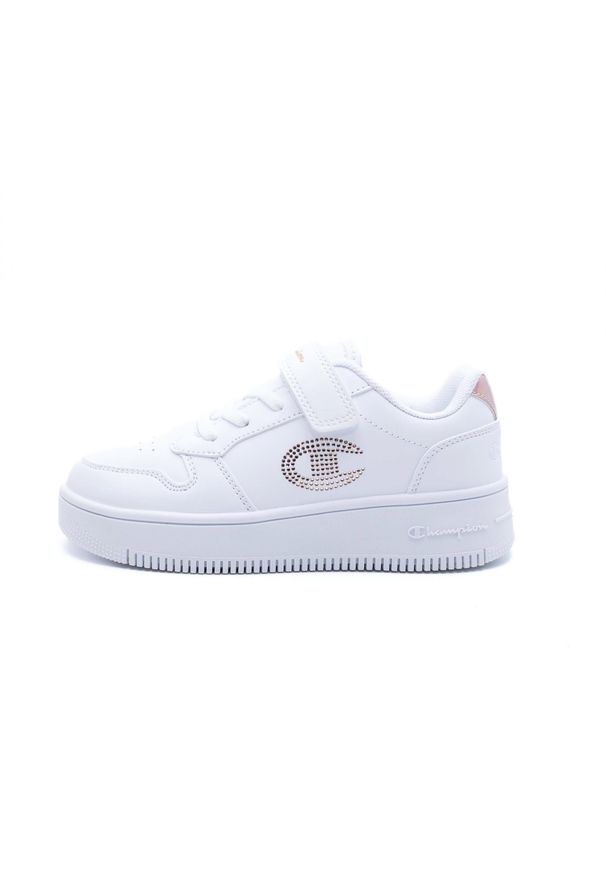 Platforma Odbicia Champion Glitter G Ps Sneakersy Dzieci. Kolor: biały