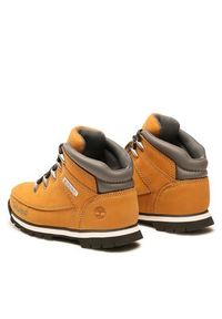 Timberland Trapery Euro Sprint TB06670R2311 Brązowy. Kolor: brązowy. Materiał: nubuk, skóra #5