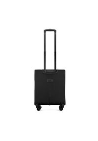Wittchen - Mała walizka miękka jednokolorowa czarna. Kolor: czarny. Materiał: poliester #4