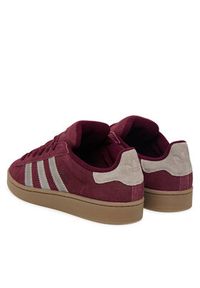 Adidas - adidas Sneakersy Campus 00s KJ2323 Bordowy. Kolor: czerwony. Materiał: skóra, zamsz. Model: Adidas Campus #2