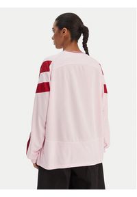 Adidas - adidas Bluzka House Of Tiro JY7640 Różowy Loose Fit. Kolor: różowy. Materiał: syntetyk #5