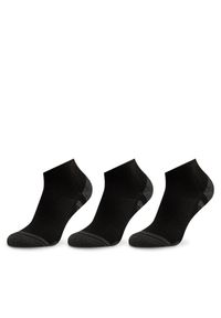 Under Armour Zestaw 3 par niskich skarpet unisex Ua Performance Tech 3Pk Low 1379504-001 Czarny. Kolor: czarny. Materiał: syntetyk