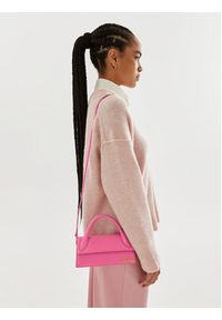 JACQUEMUS Torebka Le Chiquito long 213BA004-3060 Różowy. Kolor: różowy. Materiał: skórzane #4