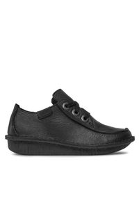 Clarks Półbuty Funny Dream 203066394 Czarny. Kolor: czarny. Materiał: skóra