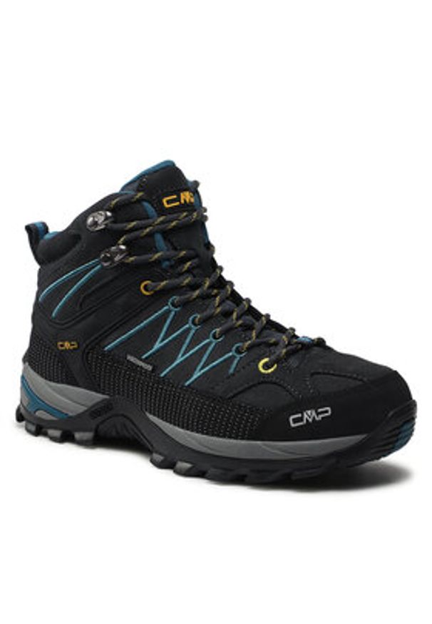 CMP Trekkingi Rigel Mid Trekking Shoe Wp 3Q12947 Szary. Kolor: szary. Materiał: zamsz, skóra. Sport: turystyka piesza