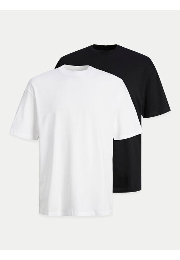 Jack & Jones Komplet 2 t-shirtów Bradley 12264845 Kolorowy Wide Fit. Materiał: bawełna. Wzór: kolorowy