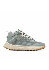 columbia - Buty Trekkingowe Damskie Columbia Facet 75 Mid Outdry. Kolor: szary