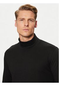 Jack & Jones Golf Blabushwick 12261397 Czarny Regular Fit. Typ kołnierza: golf. Kolor: czarny. Materiał: bawełna #3