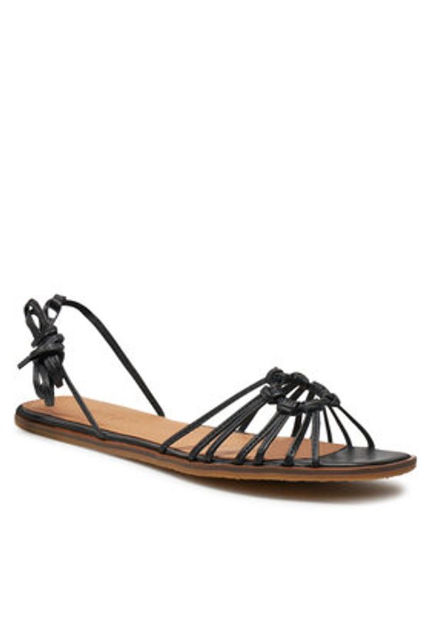 BALAGAN - Balagan Sandały Amfi Czarny. Kolor: czarny. Materiał: skóra