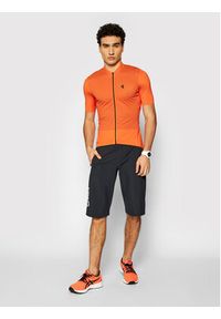 Quest Koszulka rowerowa Adventure Pomarańczowy Race Fit. Kolor: pomarańczowy. Materiał: syntetyk #3