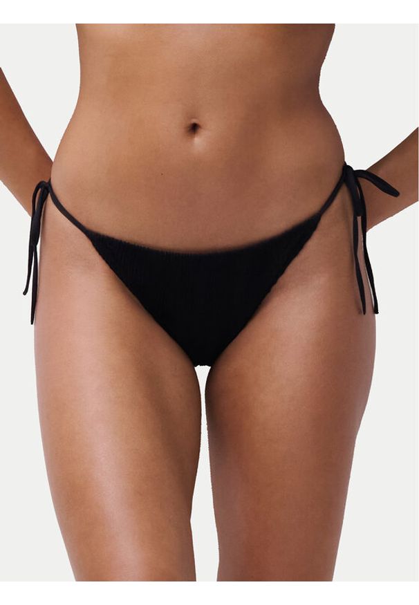 Chantelle Dół od bikini C12VA5 Czarny. Kolor: czarny. Materiał: syntetyk