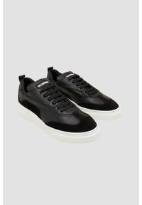 Valentino by Mario Valentino - VALENTINO Czarne sneakersy Stan S Lace-Up, Rozmiar 43. Kolor: czarny