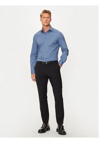 Calvin Klein Koszula K10K113546 Niebieski Regular Fit. Kolor: niebieski. Materiał: bawełna