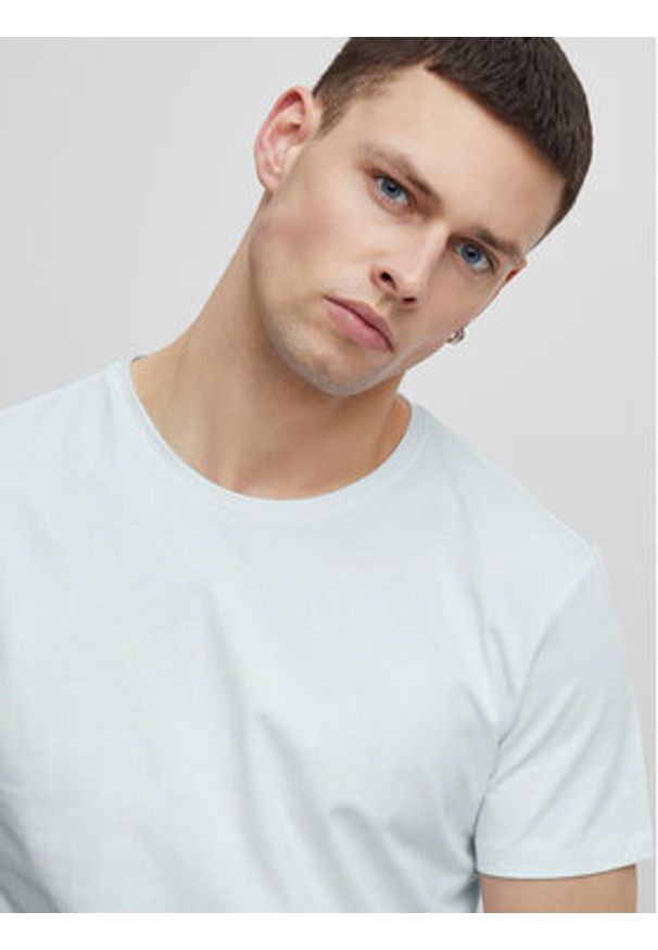 Blend Komplet 2 t-shirtów Nick 701877 Biały Regular Fit. Kolor: biały. Materiał: bawełna