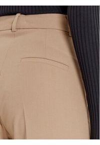 ACCESS FASHION Spodnie materiałowe 44-5064-118 Beżowy Straight Fit. Kolor: beżowy. Materiał: syntetyk