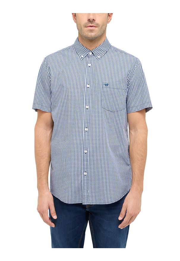 Męska Koszula Mustang Style Gilroy White Vichy Check 1016250 12706