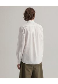 GANT - Biała koszula z logo Regular Fit. Kolor: biały. Materiał: bawełna #2