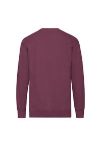 FRUIT OF THE LOOM - Lekka Bluza Rozpinana Unisex Dla Dorosłych. Kolor: czerwony, wielokolorowy, brązowy