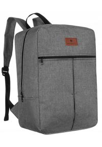 Plecak podróżny Peterson [DH] PTN GBP-10 szary. Kolor: szary. Styl: sportowy, klasyczny