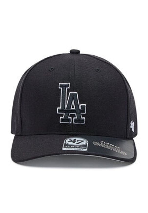 47 Brand Czapka z daszkiem Mlb Los Angeles Dodgers Cold Zone B-CLZOE12WBP-BKB Czarny. Kolor: czarny. Materiał: materiał