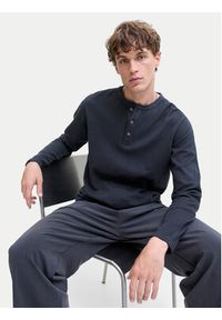 Jack & Jones Longsleeve Blutyrell 12266583 Granatowy Regular Fit. Kolor: niebieski. Materiał: bawełna. Długość rękawa: długi rękaw #4