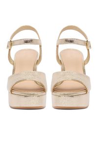 DeeZee Sandały CEO-SF79601 Złoty. Kolor: złoty. Materiał: materiał #2