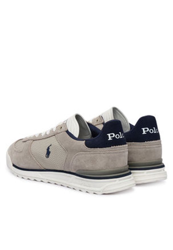 Polo Ralph Lauren Sneakersy 809P07565003 Szary. Kolor: szary. Materiał: zamsz, skóra