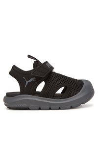 Sandały Puma. Kolor: czarny. Materiał: mesh