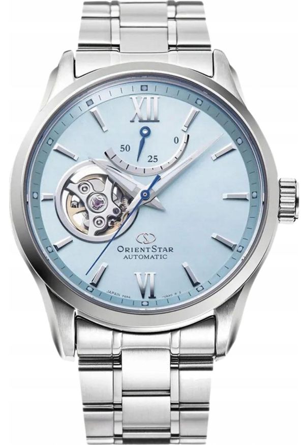 Zegarek męski Orient Star RE-AT0019L00B srebrny. Kolor: srebrny