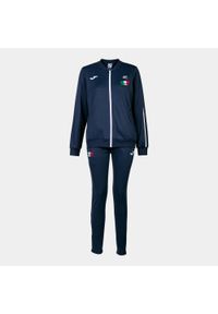 Damski dres włoskiej federacji tenisowej Joma. Kolor: niebieski. Materiał: dresówka. Sport: tenis