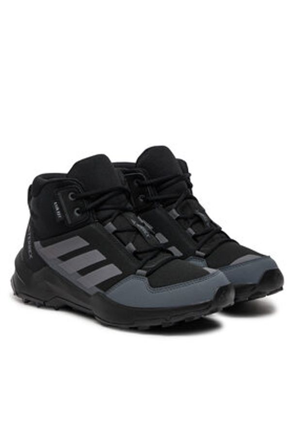 Adidas - adidas Trekkingi Terrex Ax4r Mid Rain.Rdy IF6517 Czarny. Kolor: czarny. Materiał: materiał. Model: Adidas Terrex. Sport: turystyka piesza