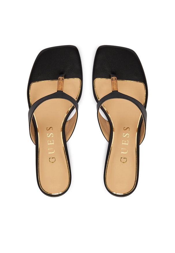 Japonki Guess. Kolor: czarny