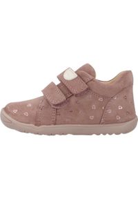 Geox - Buty GEOX B MACCHIA GIRL Rose. Kolor: różowy. Materiał: skóra. Sport: turystyka piesza