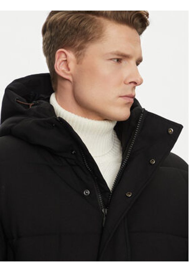 Save The Duck Kurtka zimowa D41780M WULY19 Czarny Regular Fit. Kolor: czarny. Materiał: syntetyk. Sezon: zima