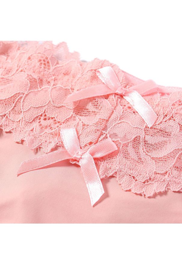 Intica - Stringi koronkowe z gładkim wykończeniem na co dzień i okazje Otha. Kolor: czerwony. Materiał: koronka. Wzór: gładki