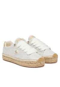 Replay - REPLAY Espadryle GWF22 .000.C0093S Biały. Kolor: biały. Materiał: materiał #6