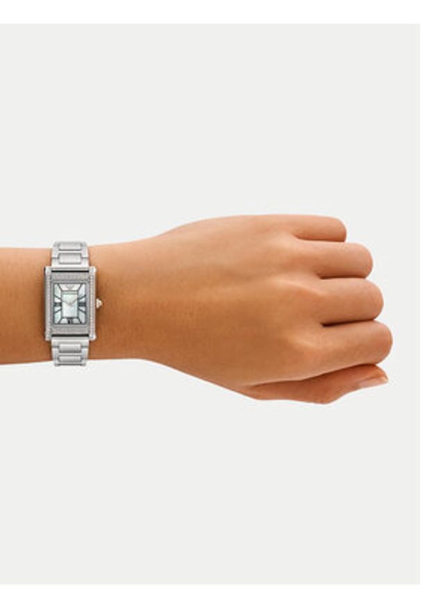 Emporio Armani Zegarek Genni AR11625 Srebrny. Kolor: srebrny