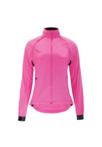 Kurtka wiatroszczelna damska Silvini Vetta odpinane rękawy. Kolor: różowy. Materiał: softshell. Sport: turystyka piesza