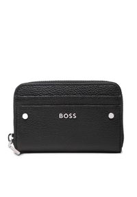 BOSS - Portfel damski Boss. Kolor: czarny #1