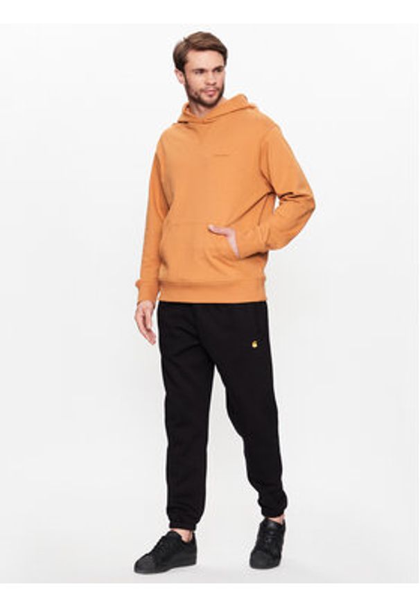 New Balance Bluza MT23565 Pomarańczowy Relaxed Fit. Kolor: pomarańczowy. Materiał: bawełna