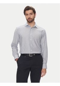 Pierre Cardin Koszula C6 11004.0406 Niebieski Modern Fit. Kolor: niebieski. Materiał: bawełna