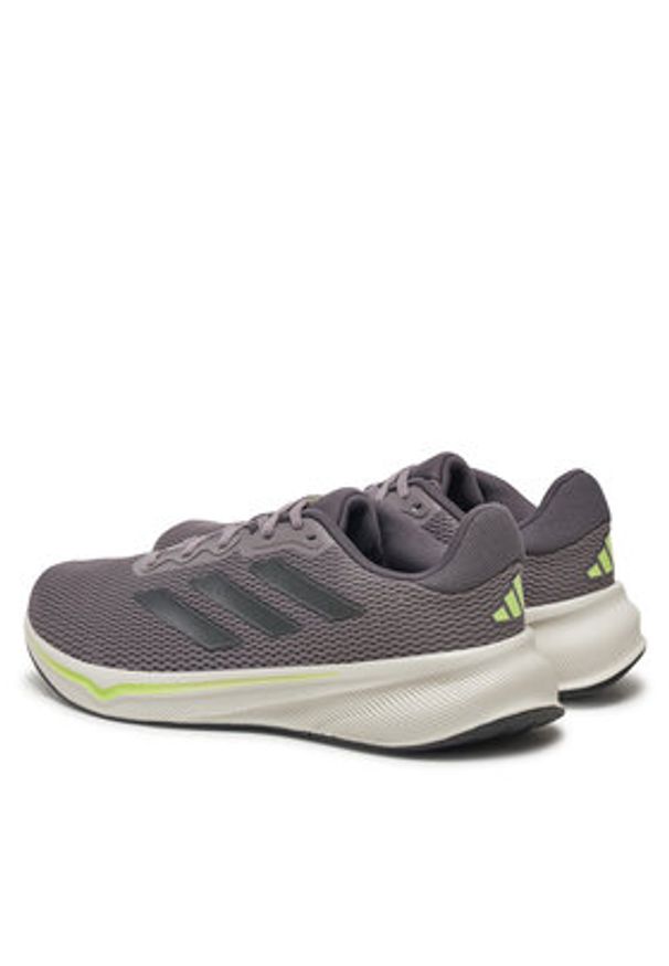 Adidas - adidas Buty do biegania Response IH6094 Szary. Kolor: szary. Materiał: materiał