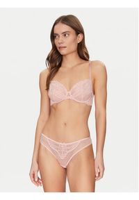 Hunkemöller Stringi Juliette 302158 Różowy. Kolor: różowy. Materiał: syntetyk