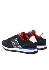 Tommy Jeans Sneakersy Tjm Retro Runner EM0EM01223 Granatowy. Kolor: niebieski. Materiał: materiał