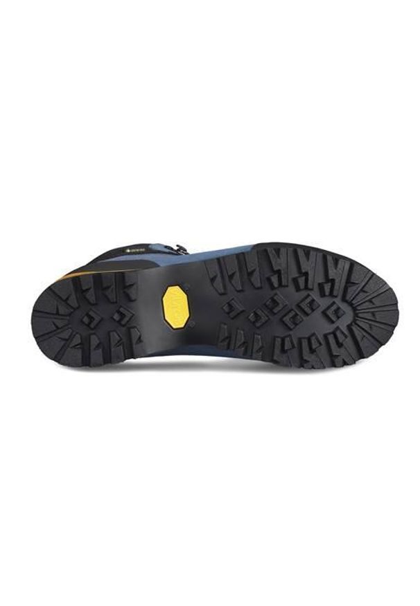 Buty trekkingowe męskie Garmont Ascent Gtx. Wysokość cholewki: za kostkę. Kolor: niebieski. Materiał: zamsz. Szerokość cholewki: normalna. Sport: turystyka piesza